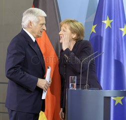 Buzek + Merkel