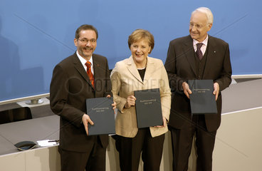 Platzeck + Merkel + Stoiber