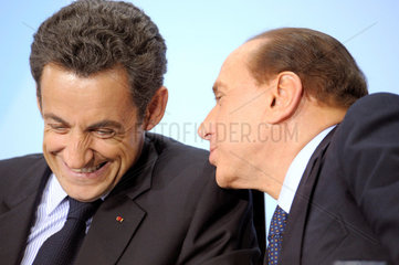Sarkozy + Berlusconi