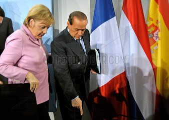 Merkel + Berlusconi