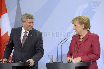 Harper + Merkel