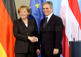 Merkel + Faymann