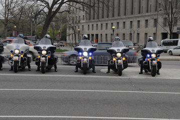 Pentagon Police Motor Unit  Washington D.C.