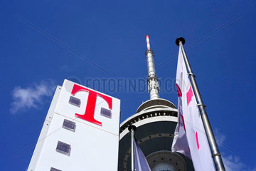 Telekom Gebaeude  Fernsehturm