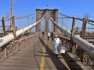 Brooklyn Bridge  Manhattan New York City