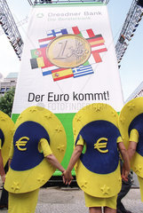 Werbung fuer den Euro