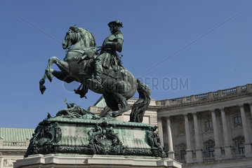 Prinz Eugen Denkmal Neue Hofburg Wien