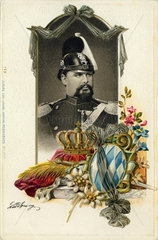 Koenig Ludwig II.  um 1902