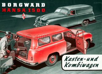 Borgward Kombi und Kastenwagen  1951
