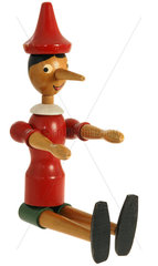 Pinocchio  Holzpuppe  um 1970