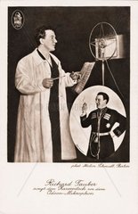 Richard Tauber im Plattenstudio 1928