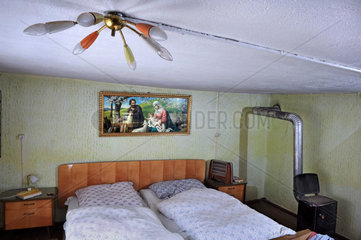 altes 50er Jahre Schlafzimmer