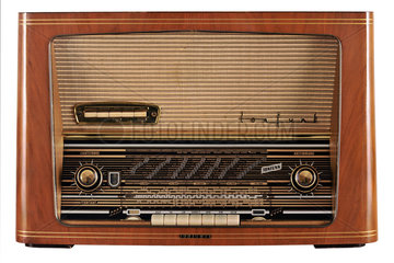 altes Roehrenradio Tonfunk Tonjuwel   1956