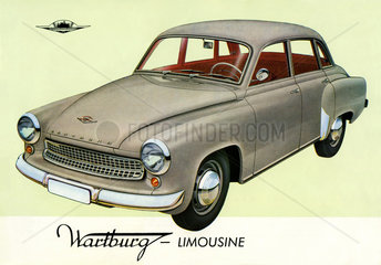 Wartburg Limousine  DDR  1960