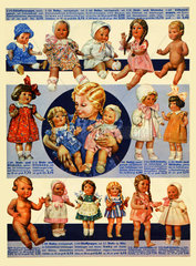 Puppen  Karstadt-Katalog  1939