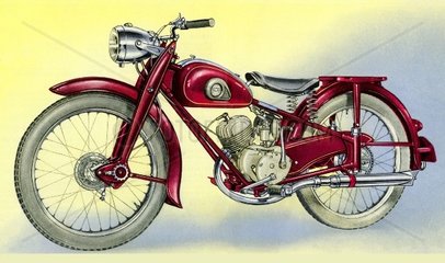 Motorrad Adler 1950