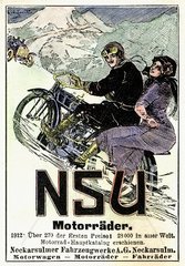 Motorradwerbung 1913