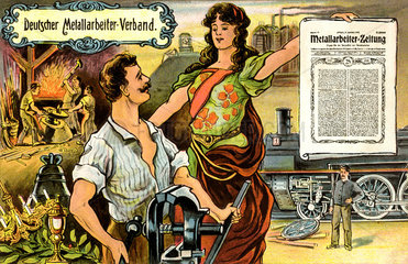 Jubilaeum Gewerkschaftszeitung 1908