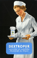 Werbung fuer Dextropur Traubenzucker  um 1937