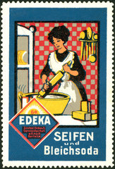 Werbung fuer Edeka Produkte  um 1913