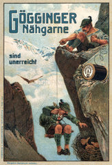Werbung fuer Naehgarn  um 1925