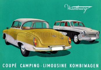 Wartburg  DDR  Werbung  1960