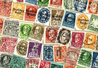 bayerische Briefmarken  1912 - 1920