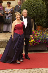 Guenther und Marga Beckstein  Bayreuth 2005