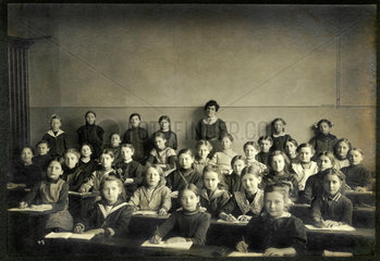 Schulklasse  Berlin  um 1909