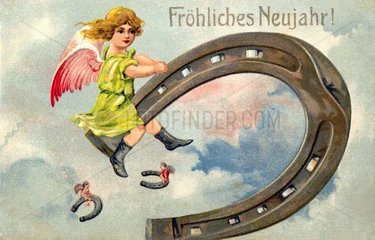 Neujahrskarte  1903