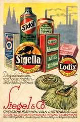 Putzmittel Werbung  1928