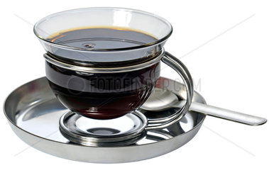 Tasse Kaffee  schwarz trinken