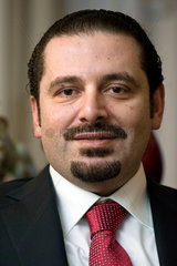 Saad Hariri - Der Ministerpraesident des Libanon spricht am Rande seines Berlin-Besuchs im Hotel Adlon mit Markus Bickel