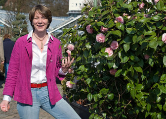 Gabriella Pape - die Landschaftsarchitektin leitet die Koenigliche Gartenakademie in Dahlem.