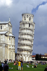 Der Schiefe Turm von Pisa.