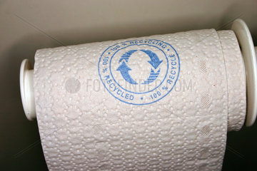 Recycled toilet paper