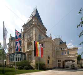 Das Hotel Villa Kennedy in Frankfurt  das zur Gruppe der Rocco Forte Hotels gehoert.