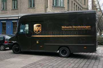 Berlin - UPS Transporter