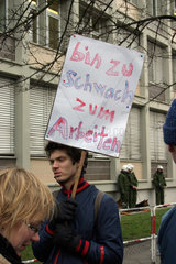 Demonstration gegen HARTZ IV