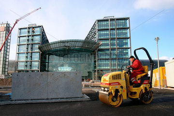 Germany. - Building site at Berlin Centralstation