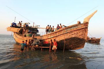 Traditional fishing boats