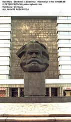 Karl Marx Denkmal in Chemnitz
