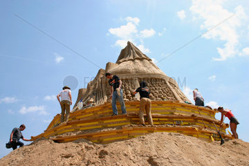 Sandskulpturenaustellung Sandsation 2005