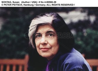 SONTAG  Susan - Portrait der Schriftstellerin