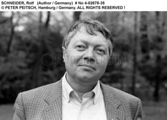 SCHNEIDER  Rolf - Portrait des Schriftstellers