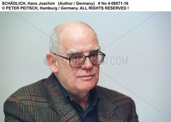 SCHAEDLICH  Hans Joachim - Portrait des Schriftstellers