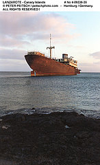 Schiffswrack auf Lanzarote