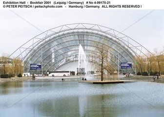 Messehalle in Leipzig