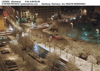 Leipzig im Schnee