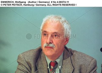 EMMERICH  Wolfgang - Portrait des Schriftstellers